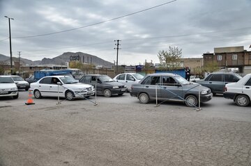 کنترل مبادی ورودی خرم‌آباد در روز طبیعت