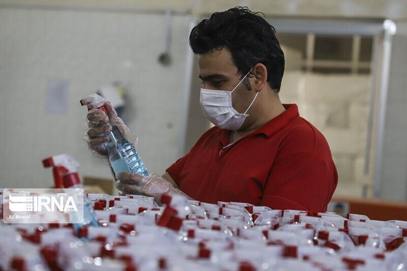 360 هزار لیتر محلول ضدعفونی در آستارا تولید شد