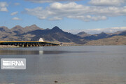 Spectacular scenery of Iran's Urmia Lake in spring