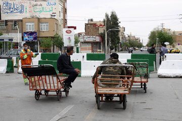 رعایت نکردن طرح فاصله‌گذاری اجتماعی در قم ، بی توجهی به طرح فاصله گذاری اجتماعی ،