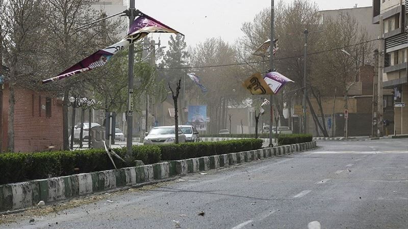 هشدار هواشناسی تهران: وزش باد شدید پیش‌بینی می‌شود