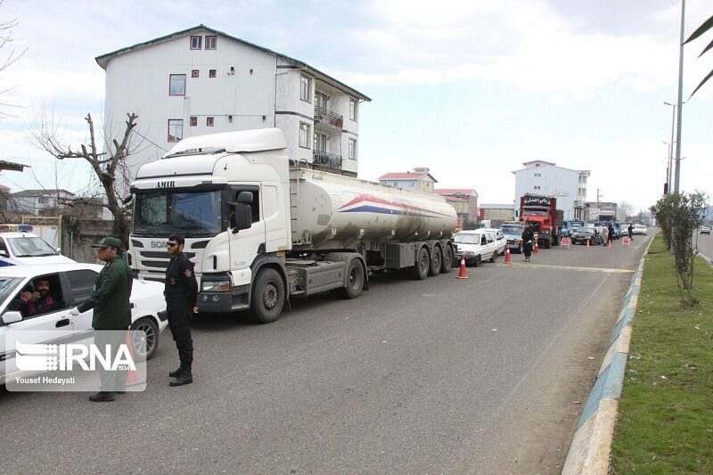 بازگشت 4000 خودروی غیر پلاک گیلان از ورودی‌های آستارا