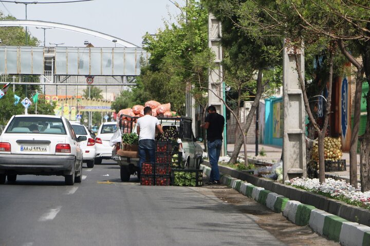 طرح ضربتی برای وانت بارهای بزرگراه شهید محلاتی