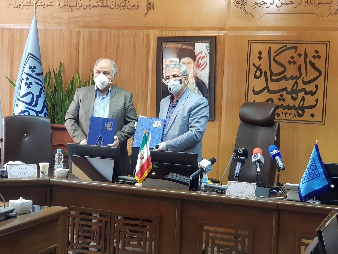 ستة منتجات بحثية من جامعة الشهيد بهشتي لمكافحة كورونا تدخل الإنتاج الضخم ستة منتجات بحثية من جامعة الشهيد بهشتي لمكافحة كورونا تدخل الإنتاج الضخم