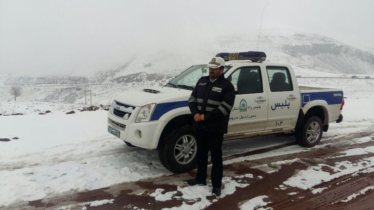 تردد در جاده اردبیل - سرچم عادی شد 