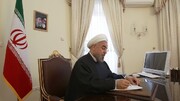 روحانی بر تبادل تجارب کشورها در مبارزه با کرونا تاکید کرد