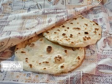 Home-baked bread