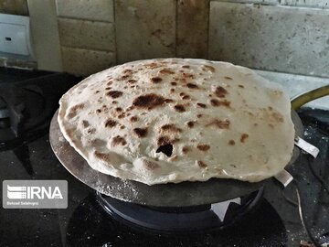 Home-baked bread