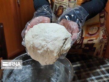 Home-baked bread