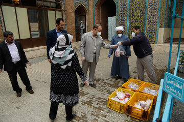 یک هزار کیلوگرم گوشت گرم بین نیازمندان کردستانی توزیع شد