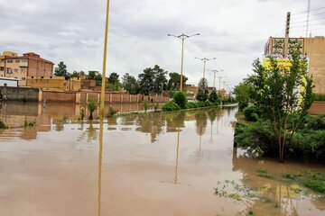 آبگرفتگی معابر شهر کرمان