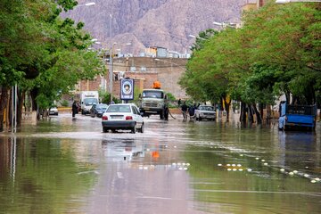 آبگرفتگی معابر شهر کرمان