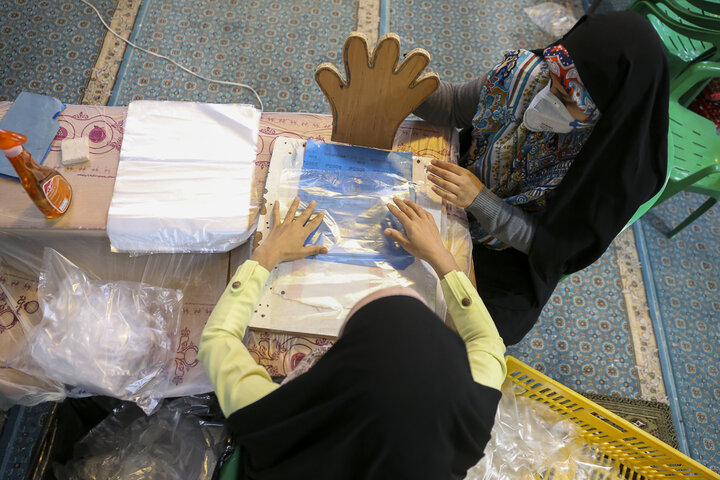 کارگاه تولید دستکش در شیراز فعال شد