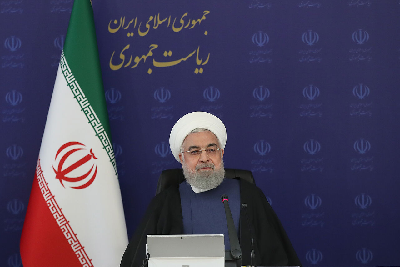 President Rouhani: All efforts underway to surge production