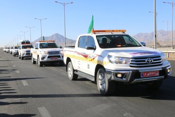 رزمایش توانایی ایمنی در جاده‌های کرمانشاه برگزار می‌شود