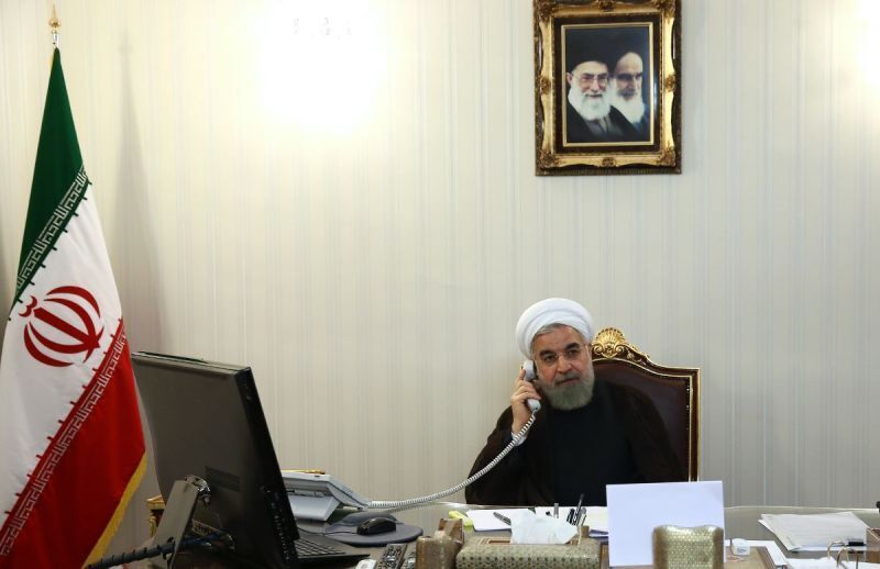 Rouhani  confers with Kuwaiti emir, Azeri counterpart on phone 