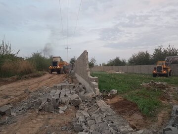 ٦٦ مورد ساخت و ساز غیر مجاز در  کهریزک تخریب شد