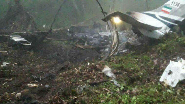 سقوط یک فروند هواپیمای آموزشی در غرب مازندران 