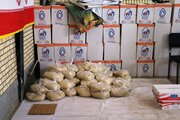 ۵۰۰ بسته غذایی و بهداشتی در پلدشت توزیع شد