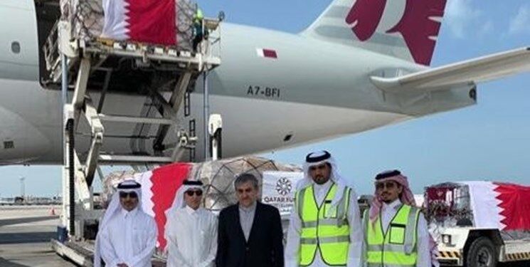 Qatar's 3rd medical shipment arrives in Tehran
