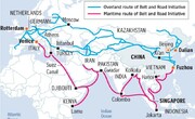 تجارت چین با کشورهای مسیر راه ابریشم افزایش یافت