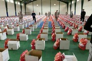 ۱۰۰۰ بسته معیشتی ویژه رمضان در بین نیازمندان مهاباد توزیع شد
