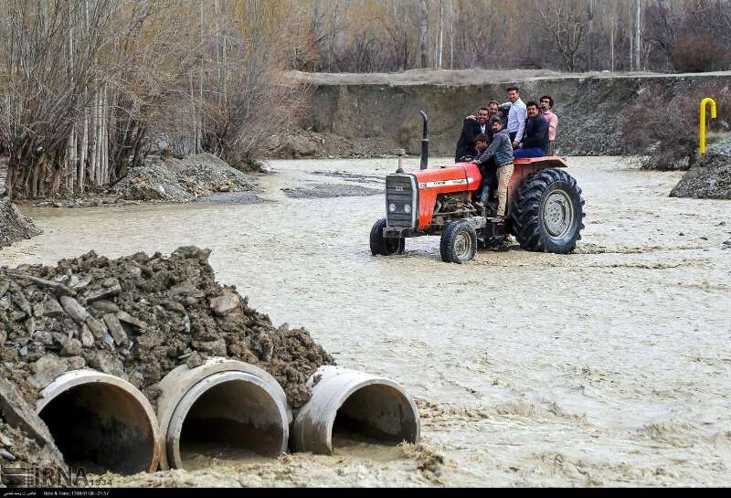 قطع راه ارتباطی روستای رشوانلوی شیروان از یک هفته پیش