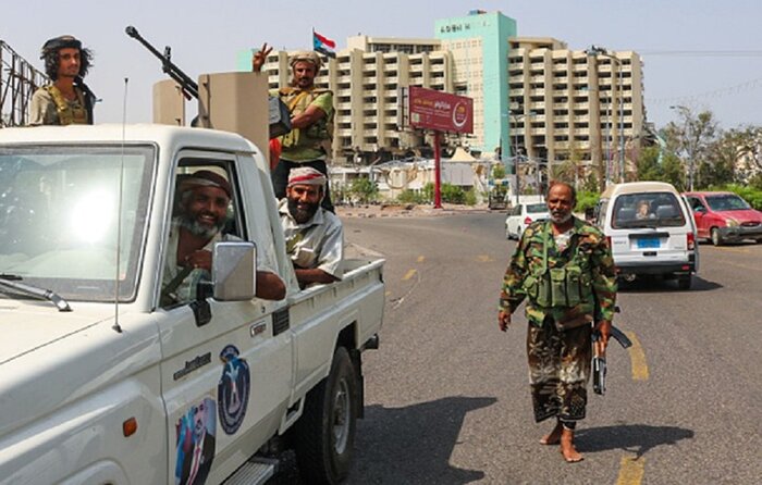 نیروهای وابسته به امارات و عربستان بار دیگر در جنوب یمن درگیر شدند
