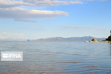 Lake Urmia's volume of water increases