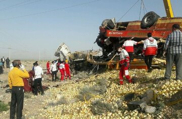 جان سپردن در جاده ترانزیتی 