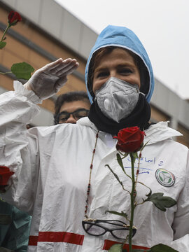 تقدیر از کادر درمانی بیمارستان رازی اهواز