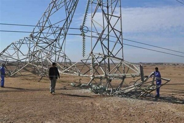 تروریست‌ها خط انتقال برق شرق بغداد را منفجر کردند