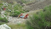 سقوط از کوه جان گردشگر کرمانی را گرفت