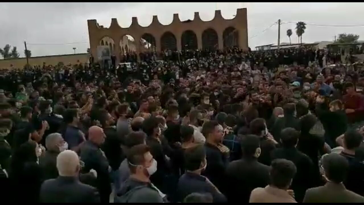 ۲۵ نفر در یک مراسم ترحیم در باغملک کرونایی شدند