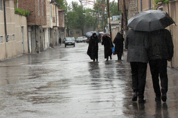 چالدران پربارش ترین شهر آذربایجان‌غربی طی ۲۴ ساعت گذشته