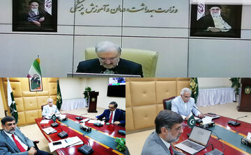 نشست مجازی ایران و پاکستان برای همکاری مشترک علیه کرونا