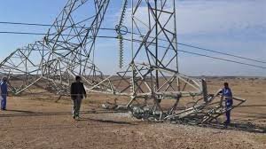 خرابکاری در خط انتقال برق فشار قوی استان دیاله عراق