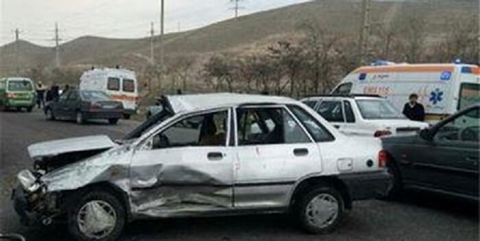 سانحه رانندگی در محور مرند - جلفا یک کشته و ۶ مصدوم به جا گذاشت
