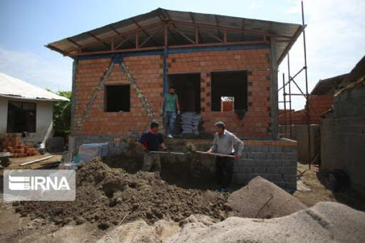 کرونا تکمیل خانه‌های سیل‌زدگان مازندرانی را به تاخیر انداخت