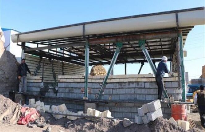 تخریب یک واحد مسکونی در چگنی 