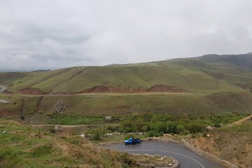 طبیعت زیبا و مه آلود اشنویه