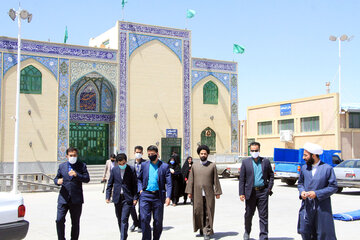 بازدید جمعی ار اصحاب رسانه و روابط عمومی از آستان امامزاده سید نصرالله ع یزد