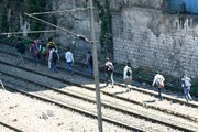 مرگ ۱۵ کارگر هندی در سانحه قطار