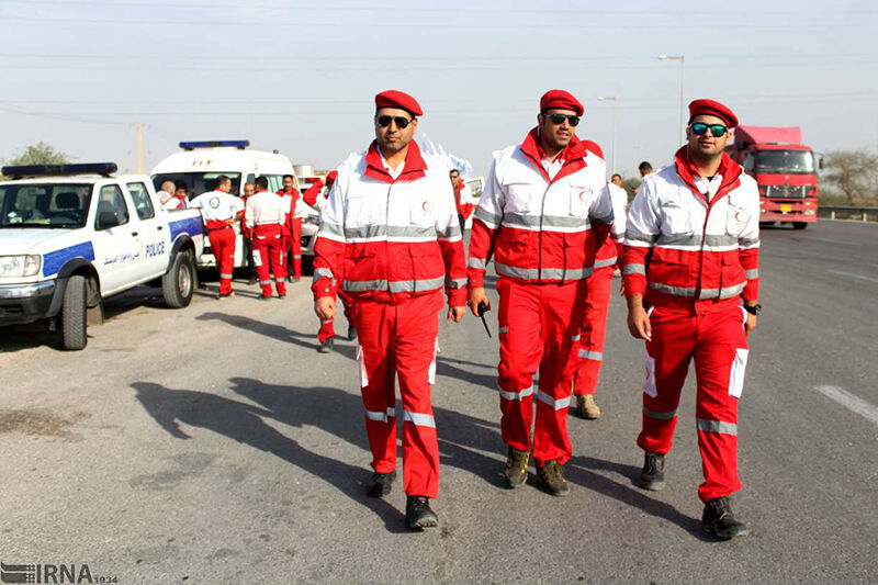 مانور ساعت صفر در جمعیت هلال احمر زنجان برگزار شد