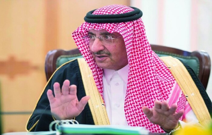 ولیعهد سابق عربستان به دلیل حمله قلبی بستری شد