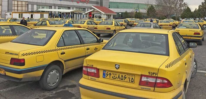 ممنوعیت سوار کردن مسافر چهارم در تاکسی های قزوین