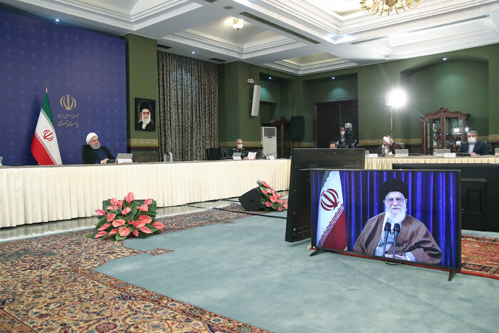 سخنان روحانی در جلسه ستاد کرونا با رهبر معظم انقلاب