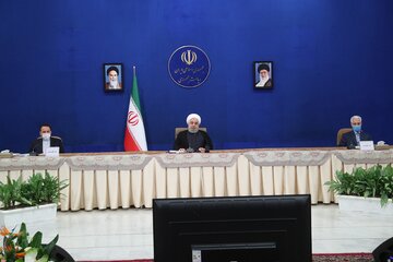 روحانی: مقابله ایران با کرونا قضاوت‌های نادرست را باطل کرد