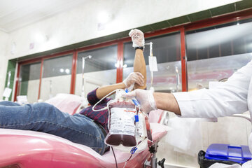 ۱۶۳ نفر در چهارمحال و بختیاری خون اهدا کردند