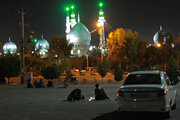آیین شب قدر در اطراف مسجد مقدس جمکران قم